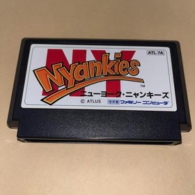 New York Nyankies Rockin' Kats Famicom FC Nintendo Atlus Japan Import