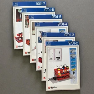 *Set of 6* Lego Dacta 9701-2 thru 9701-7, Instruction Booklet Manuals - Picture 1 of 8