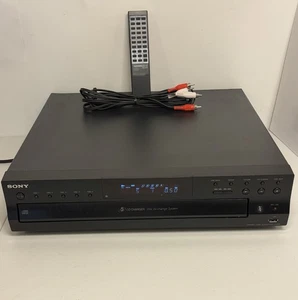Sony CDP-CE500 5 Disc Changer USB Recorder CD Player Tested W/Remote RCA Cable - Picture 1 of 13