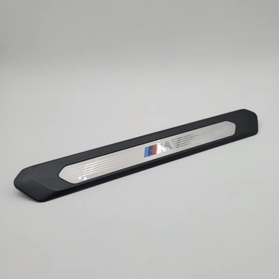 BMW X4 G02 2019-2024 umbral de la puerta delantera derecha placa de desgaste cubierta moldura OEM Foto 1 de 4