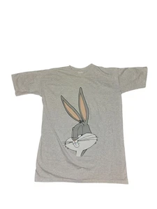 Vintage 1994 Sleepy Heads Bugs Bunny Looney Tunes langes Nachthemd Einheitsgröße  - Bild 1 von 8