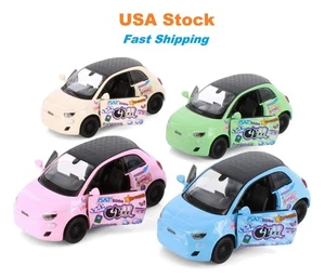 Fiat 500e Livery Edition Kinsmart Diecast Modelo Coche de Juguete, 5'', 1:28 - Imagen 1 de 26