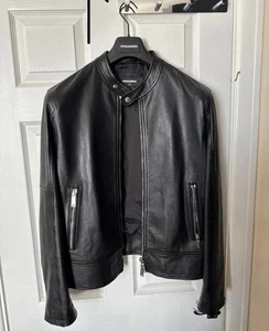 Dsquared2 Biker Jacket Size 52 + Tags RRP: £1,980 - Picture 1 of 10