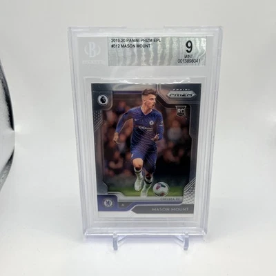 2019-20 Chronicles Premier League Prizm Update Mason Mount BGS 9 MINT Rookie RC - Image 1 of 2