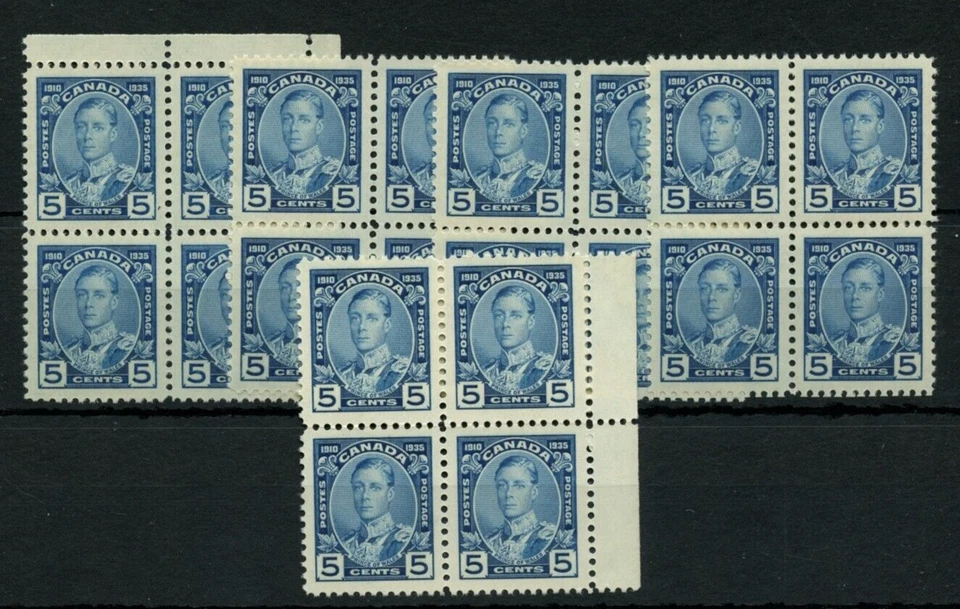 🍁#214 ELIGE cualquiera 5 centavos negro de 4, en muy buen estado MNH Cat $36 Canadá como nuevo Foto 1 de 1