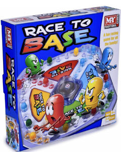 Kids Children Race to Base Pop Dice Frustration Board Game Family Friends Party