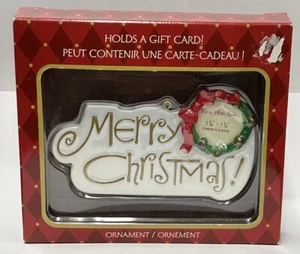 Nuevo en caja American Greetings Feliz Navidad Foto Regalo Portatarjetas Adorno - Imagen 1 de 6