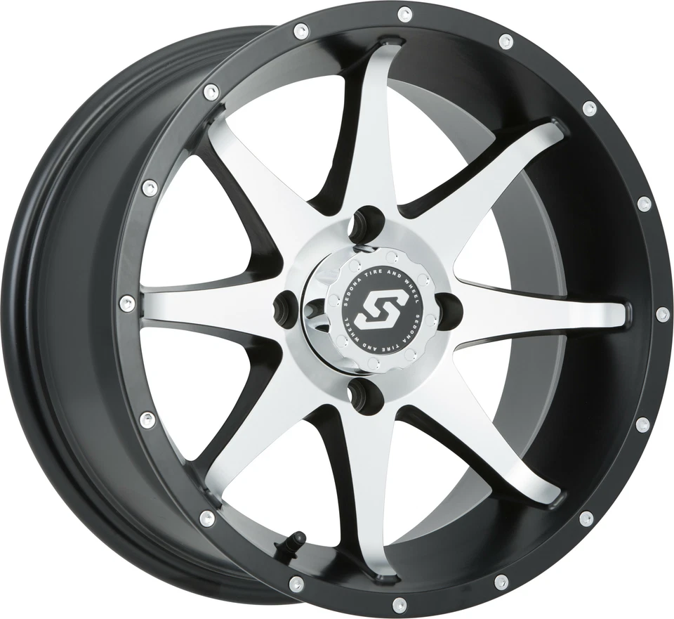 Rueda Beadlock todoterreno Sedona Storm 12x7 - 4+3 Offset - 4/156 A7627056-43S Foto 1 de 1