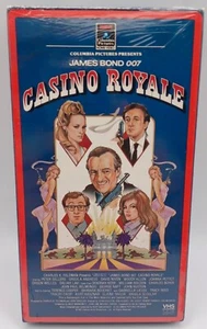 Casino Royale James Bond 007 VHS Tape - 130 Mins 1967 Columbia 1986 #60630 (NM+) - Picture 1 of 4