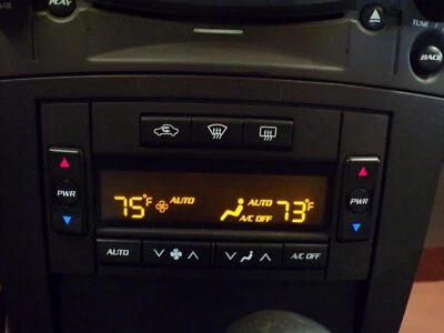 Interruptor de controle climático 2003 Cadillac CTS 2003-2006 aquecedor interruptor A/C - Imagem 1 de 3