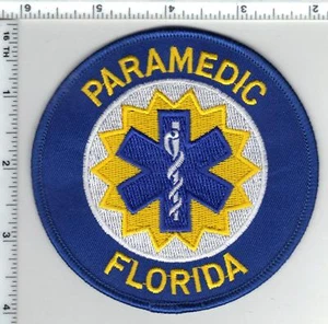Florida Paramedic - Shoulder Patch from the 1980's - Picture 1 of 1