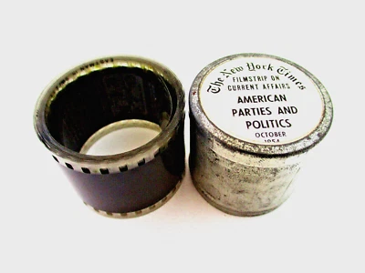 Tira de película del New York Times American Partidos and Politics 1954 Actualidad Foto 1 de 3