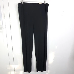 Chicos Pants Womens XL Size 3 Palazzo Stretchy Pull On Wide Leg New Comfort - Picture 1 of 10
