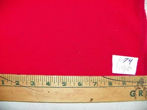 Red Nylon Fabric / Upholstery Fabric 1 Yard R74 - Imagen 1 de 1