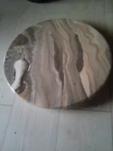 handmade 45cm 360° Rotating Swivel Turntable Lazy Susan Plate for Home Kitchen - Picture 1 of 2