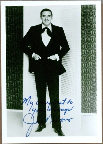 Jim Nabors, TV Star, Singer, Signed 5" x 7" Photo (Pre-Print) Cover