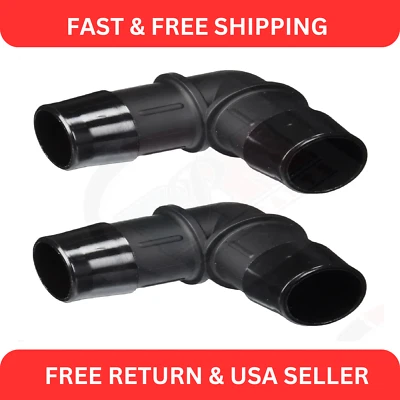 Gates 28626 Heater Coolant Hose 1" 90° Degree Elbow Fitting Connector Pack of 2 Foto 1 de 4