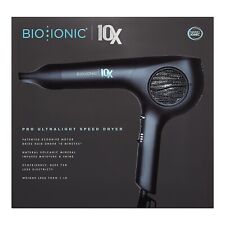 Bio Ionic 10x Pro Ultra Light Speed Dryer - Black Hair Dryer - New In Box