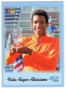 Felix Auger Aliassime 2020/21 todos los deportes azul paralelo novato #34/50 nc - Imagen 1 de 2