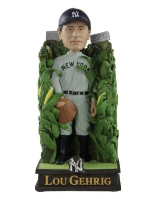 NUEVO LOU GEHRIG NEW YORK YANKEES DYERSVILLE CORNFIELD BOBBLEHEAD #/504 EN STOCK Foto 1 de 3