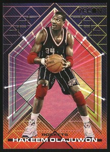2021-22 Panini Recon Holo Pink #187 Hakeem Olajuwon