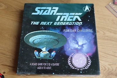 1994 MMB LTD STAR TREK THE NEXT GENERATION ROMULAN CHALLENGE JUEGO DE MESA SIN PERFORAR Foto 1 de 4