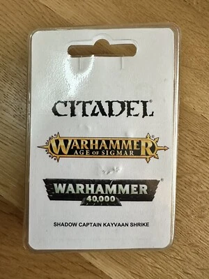 Warhammer 40k Citadel Raven Guard Kayvaan Shrike Old Gen Finecast OOP - Photo 1/3
