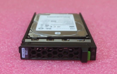 Fujitsu 2TB 7.2K SATA 6G 512n 2.5" Hot-Plug HD Hard Drive S26361-F3956-L200 E200 - Image 1 of 4