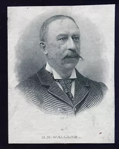 Great Men of History, Die Proof Portrait, H N Wallace ABNCo - Bild 1 von 3