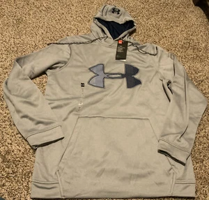 Under Armour Men’s Cold Gear Logo Graphic Hoodie Men’s Size: Medium NWT - Picture 1 of 5