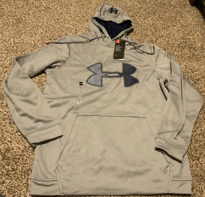 Sudadera con Capucha Under Armour Hombre’s Cold Gear Logo Gráfico Hombre Talla: Mediana Nueva con Etiquetas Foto 1 de 4