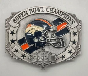 1997 Denver Broncos Super Bowl Gürtelschnalle - Bild 1 von 6