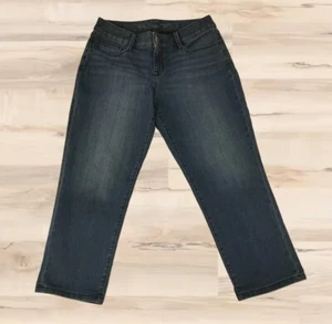 The Limited Denim 23" Jeans Blu a Gamba Dritta 917 Ritagliati Donna Taglia 4/26 - Picture 1 of 13