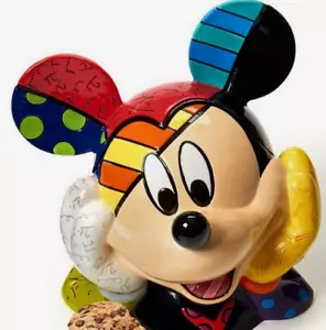 Disney Romero Britto Biscottiera Topolino Edizione Limitata NUOVO - Foto 1 di 5