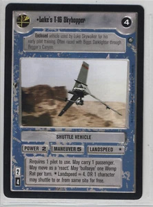 Star Wars CCG Luke's T-16 Skyhopper x1 Third 3rd Anthology Decipher - Picture 1 of 1
