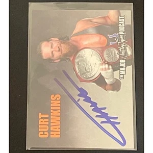 Curt Hawkins #2 MWFP Major Wrestling Figur Podcast Karte Auto Autogramm - Bild 1 von 1