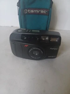 Minolta Sightseer Zoom 35-70mm AF Date 35mm Film Camera Point & Shoot Tested - Picture 1 of 13