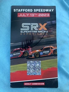 Ken Schrader autographed SRX race ticket/Stafford Speedway - Picture 1 of 1