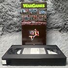 War Games VHS 1983 Video Tape Matthew Broderick Ally Sheedy Classic Movie Film