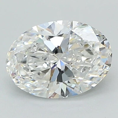 G Color VS1 Clarity 1.35 Carat Oval IGI Certified Loose Lab Grown Diamond - Image 1 of 4