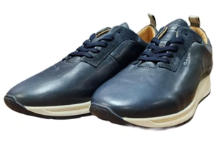 GANT Men's Marine Suprimo Leather Lace-Up Sneakers Size US 8.5 EU 42 NWD NEW - Picture 1 of 7