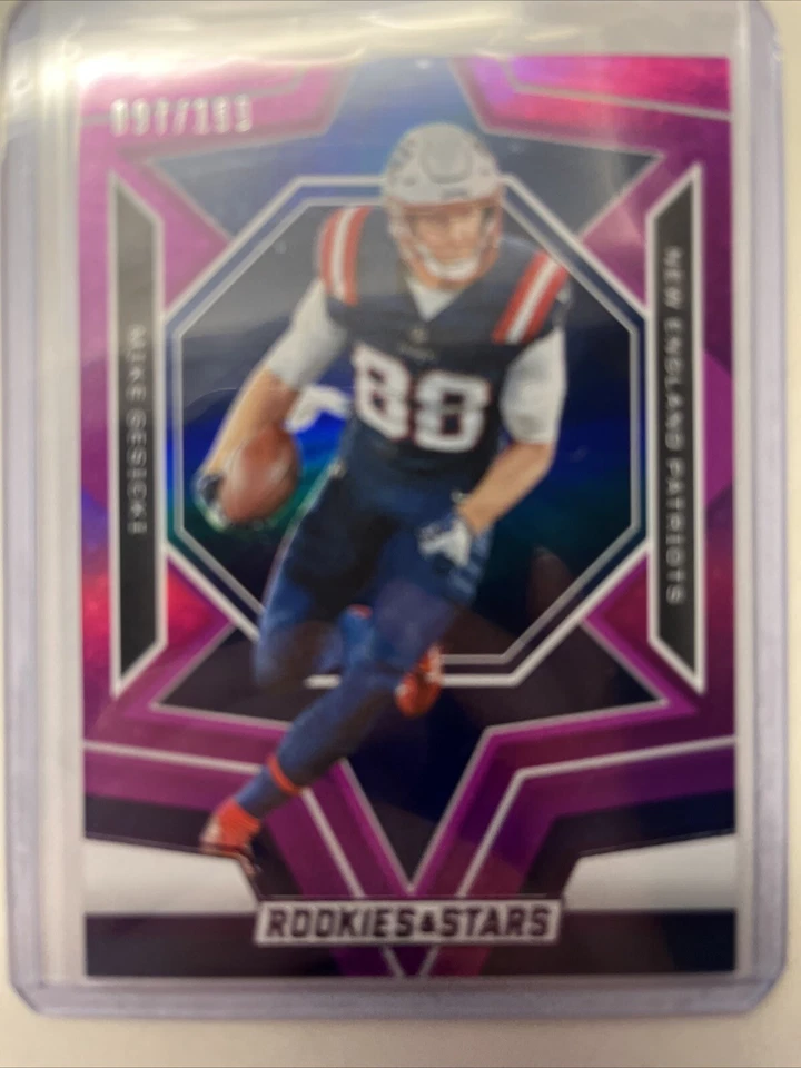 2023 Panini Rookies & Stars Purple /199 Mike Gesicki #71 - Image 1 of 2