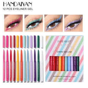 Set regalo eyeliner opaco 12 colori · Formula a prova di sbavature ad asciugatura rapida e lunga durata - Foto 1 di 9