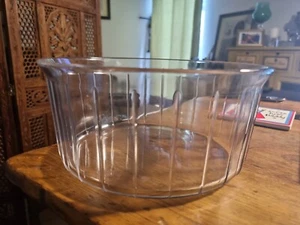 Vintage französische Solidex Glasschale, kein Pyrex 21 cm Durchmesser x 90 mm hoch. - Bild 1 von 4