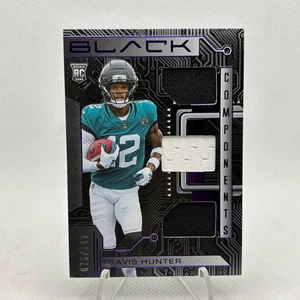 Parche triple Panini Black Travis Hunter Components Purple Rookie 2025/149 - Imagen 1 de 2