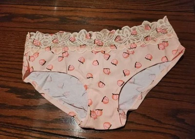 NUEVO CON ETIQUETAS Victoria's Secret ROSA Algodón X-BAJO TIRO HIPSTER BRAGAS MELOCOTONES 11093670 M Foto 1 de 2