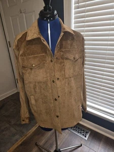 Ruby Rd Petite Brown Shacket - Picture 1 of 8