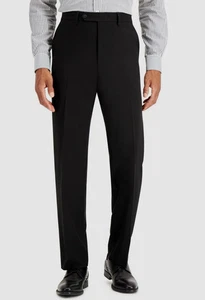 Pantalones de vestir lisos elásticos de ajuste moderno Nautica para hombre TALLA 43W X33L NUEVOS - Imagen 1 de 4