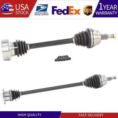 Eje articulado CV delantero izquierdo y derecho para Audi A3 1.8 Turbo 2000-2003 con garantía Foto 1 de 4