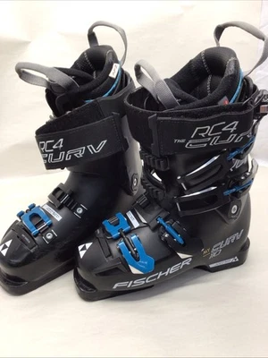 Botas de esquí Fischer RC4 CURV 110 de segunda mano talla 7 en negro Foto 1 de 4